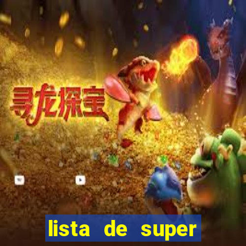 lista de super herois de a a z